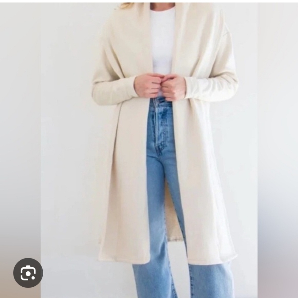 Privy Women's Cream Cape Jacket